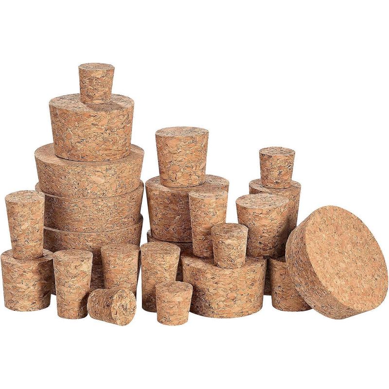 Artibetter 25er-pack Korken Für Wein- Und Bierflaschen, Luftdicht Und Konisch