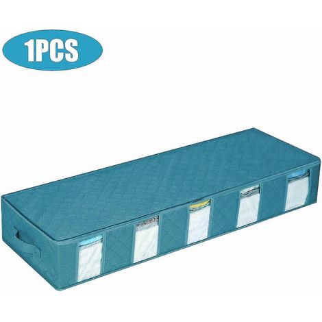 Aufbewahrungstasche Für Unter Das Bett, Kleiderbox, Organizer Für Unter Das Bett – Blau