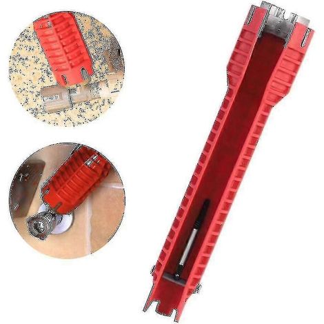 Verstellbarer Schraubenschlüssel Für Wasserhähne Und Waschbecken, Sanitärwerkzeug, Wasserrohrschlüssel, Werkzeug Für Die Reparatur Und Installation Von Toiletten/waschbecken