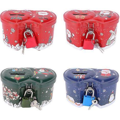 Set Mit 4 Spardosen Mit Cartoon-motiven