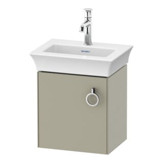 Duravit Waschtischunterschrank White Tulip 38,4x29,8cm, 1 T m G, An li, Tau s-matt
