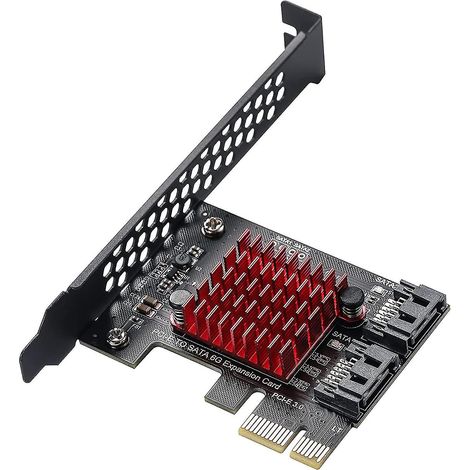 Pcie Gen3 Zu Sata 3.0 Full Speed Erweiterungskarte (1 X Pcie Auf 2 X Sata)