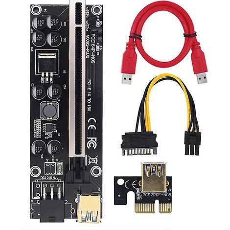 Pcie Riser Usb 3.0 Verlängerungskabel Für Dedizierte Mining-grafikkarten
