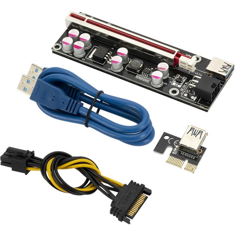 Erweiterungskarte Mit Eigener Stromversorgung Für Motherboard, Pci-e-steckplatz 1x 2x 4x 8x 16x
