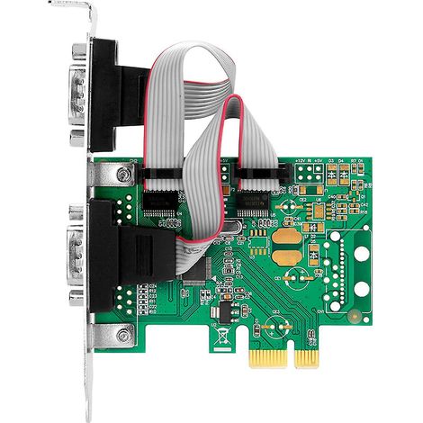 Pci-e Zu Dual Serial Rs232 Pci Combo Card Für 2,5 Gb/s Pcie Express Adapter Card