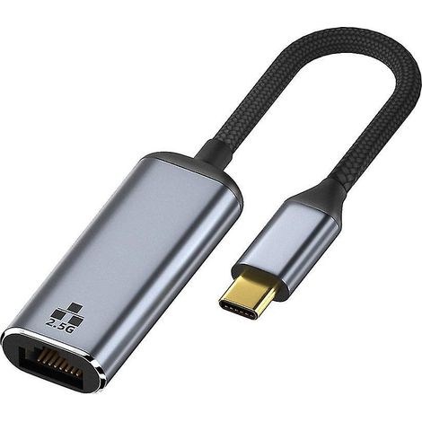 Gigabit-ethernet-adapter (10/100/1000 Mbit/s) Mit Usb-c-anschluss Und 2500 Mbit/s