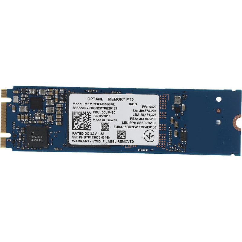 16 Gb Intel Optane M10 Interne Ssd Mit Hoher Schreibgeschwindigkeit