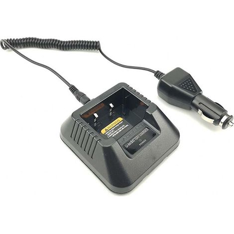 Autobatterieladegerät Mit Kontrollleuchte Für Baofeng Uv5r Und Uv-5re Funkgeräte