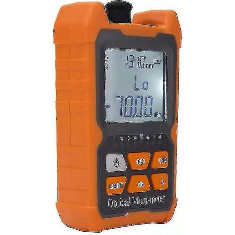 Tragbares Mini-wattmeter Für Led-beleuchtung, Hochpräziser Netzwerk-glasfaserkabeltester --