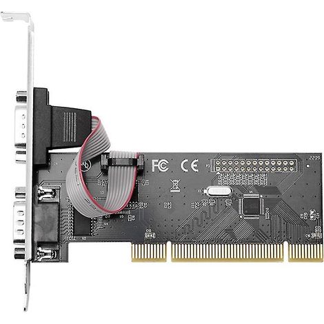 Pci-zu-2-db9-seriell-port-adapterkarte (rs232-com-zu-pci-erweiterungsadapter)