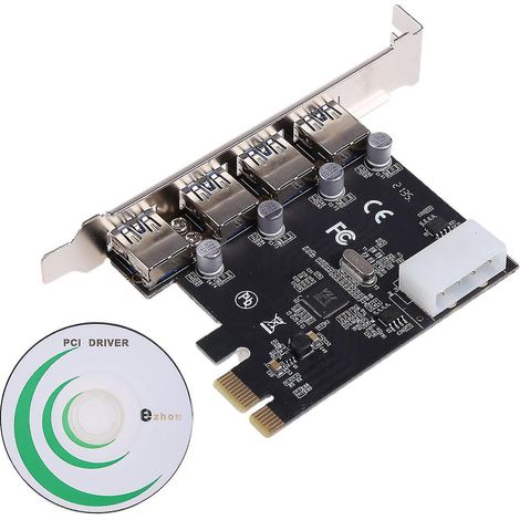 Pci-e 1x Auf 16x Adapter-erweiterungskarte, Pci-e 1 Auf 4 Usb 3.0 Adapterkarte