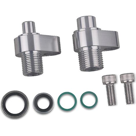 Adapter Für Klimakompressor Mit Dichtung Und Schraube, Aus Aluminiumlegierung, Für Die Modelle 10s17f Und 10s20f.