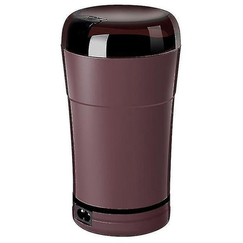 Elektrische Kaffeemühle Aus Edelstahl Für Kaffeebohnen Und -samen, Haushaltsgerät, Bordeauxrot