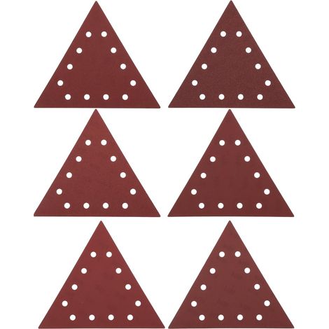 Packung Mit 30 Dreieckigen Schleifpapierblättern, Körnung 80, 100, 120, 150, 180, 240, Für Ds210 Trockenschleifer, Ds930 Wand-/deckenschleifer, 290 Mm