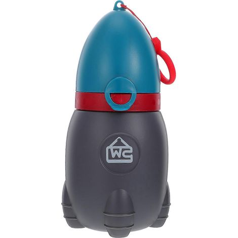 Tragbares Reise-töpfchen Für Kinder, Kinderurinal, Flasche Für Camping Oder Auto – 18,50 X 7,00 X 7,00 Cm – Blau