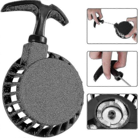 Rückstoßstarter, Seilzugstarter, Rückstoßstarterknopf, Aluminium-rückstoßstarter, Für 49cc Minibikes, Motocross-motorräder Und Quads.