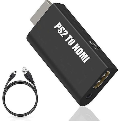 Ps2-zu-hdmi-videokonverter Mit 3,5-mm-audioausgang Für Hd-fernseher Und Hdmi-monitore