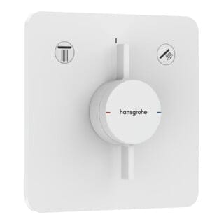 hansgrohe Mischer DuoTurn Q UP, für 2 Verbraucher, mattweiß