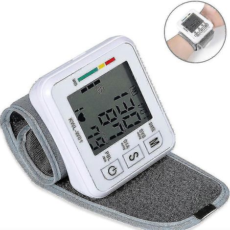 Automatisches Blutdruckmessgerät Für Das Handgelenk, Manschette Mit Großem, Hintergrundbeleuchtetem Lcd-bildschirm – Bp Mon, Manschette Zur Erkennung Von Herzrhythmusstörungen