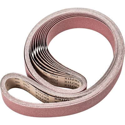 PFERD TOOLS Korund Schleifband BA 50x2000mm A60 für universelle Anwendung mit Bandschleifer