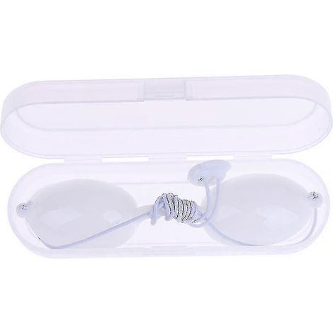 Augenklappe, Laserschutzbrille, Schutzmaske, Patient In Einer Ipl-white-schönheitsklinik