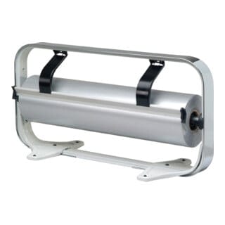 Rocholz Tischabroller STANDARD Rollenbreite 50 cm gezahnte Abreißschiene verchromt