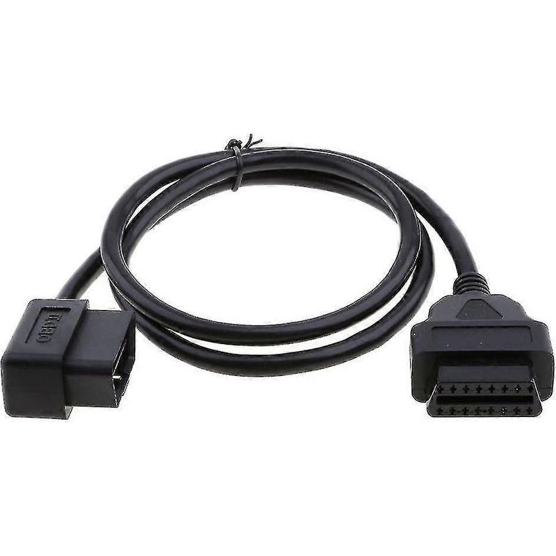 Obd2 16-poliges Stecker-auf-buchse-verlängerungskabel, 1 M (3,3 Ft) Stecker