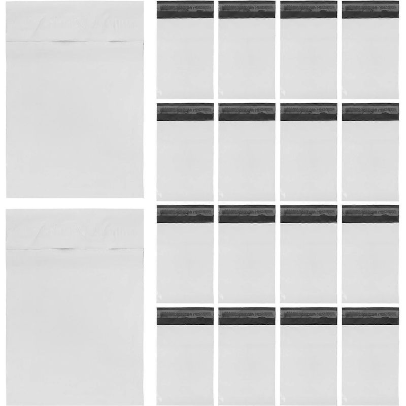 Packung Mit 100 Einweg-aufbewahrungsbeuteln Für Damenbinden Und Tampons – 21,00 X 15,00 X 0,01 Cm – Weiß