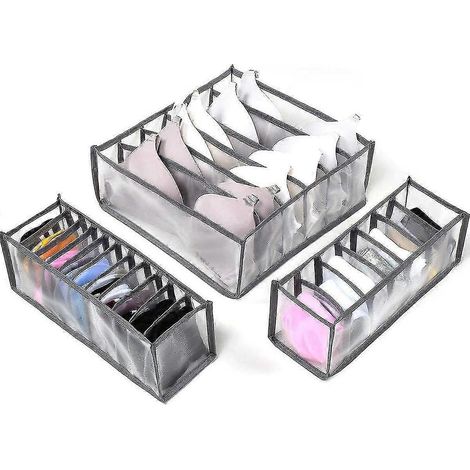 Aufbewahrungsbox Für Unterwäsche, Schubladeneinteiler-set, Faltbare Aufbewahrungsbox Für Den Kleiderschrank
