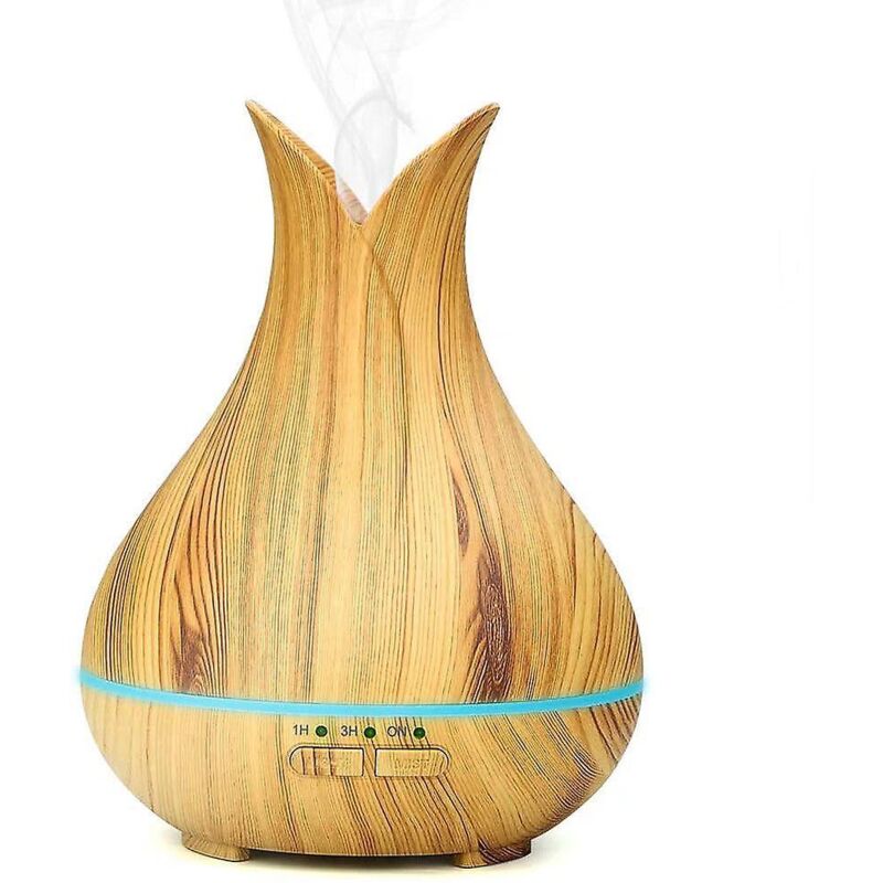 Mini-diffusor Aus Holz Mit Ultraschalltechnologie Für Ätherische Öle – Tragbar Und Ideal Für Zuhause, Büro, Spa Und Yoga.