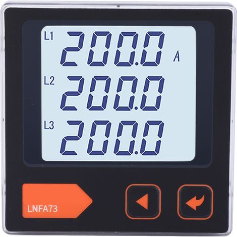 Lnfa73 Digitales Drehstrommessgerät Mit Intelligentem Lcd-display