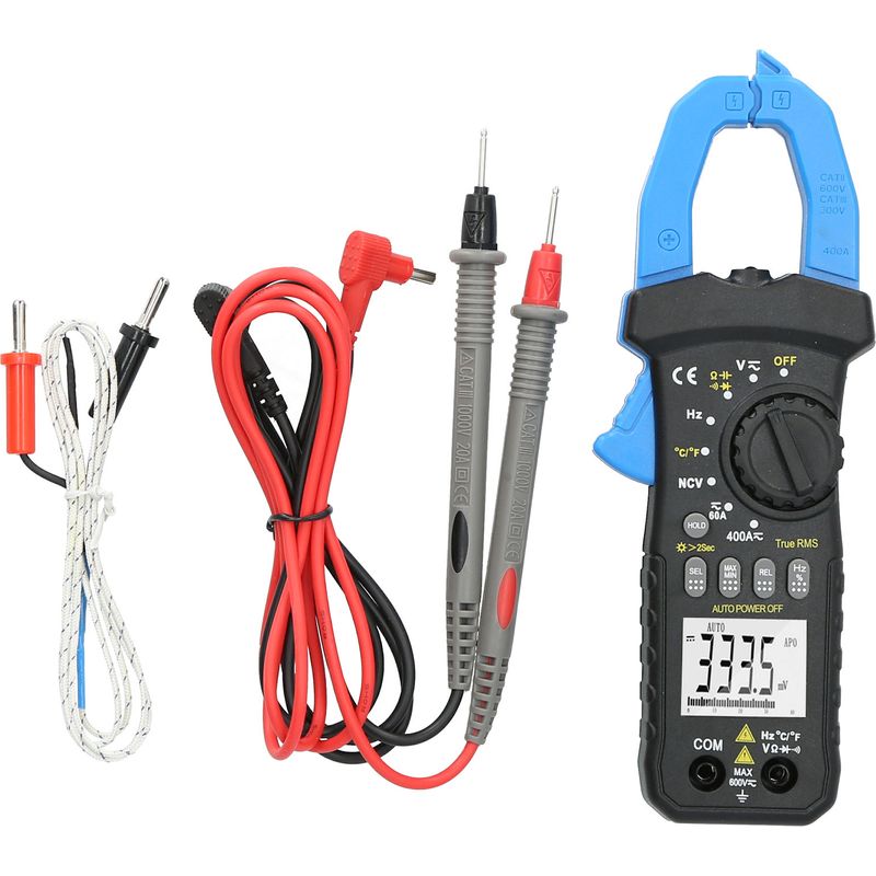 Hp-7200b Zangenmultimeter, 6000 Counts, Ac/dc-spannung, Temperatur, Widerstand, Ncv