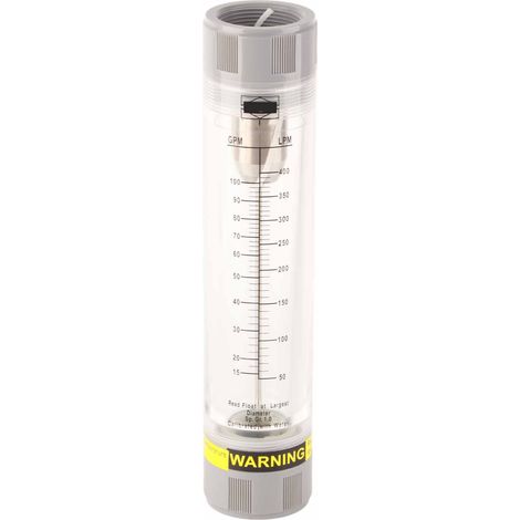 Lzm-40g Durchflussmesser Aus Acrylglas (plexiglas), G1-1/2"- Oder Bsp-innengewinde, Durchflussrate 10-100 Gpm