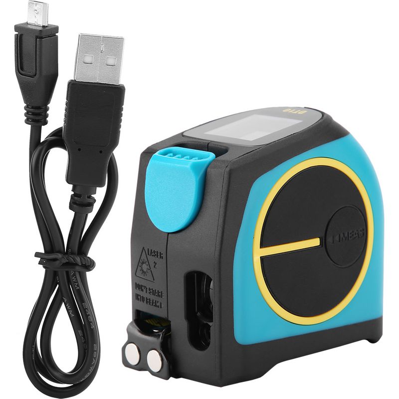 Dt10 5m Digital-laser-entfernungsmesser Mit Usb-ladegerät Und Lcd-display (reichweite 40 M)