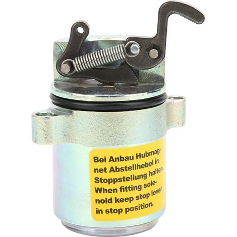 Deutz 12v Stopp-magnetventil, Motorsteuerungsteil 0427-2733, Abschaltschalter Für Stoppsystem.