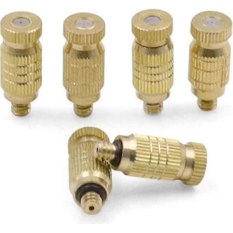 Yaju Anti-tropf-nebeldüse 0,1-0,5 Mm, Kreuzzerstäubungsdüse, 6 Stück