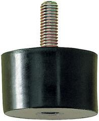 Gummi-Metall-Puffer zylindrisch Typ B D30xH30mm M8x20 NR57