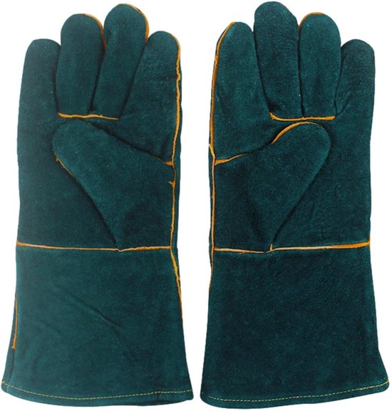 Tierhandschuh Pu-leder Schutzhandschuhe Schnittfeste Handschuhe Für Den Umgang Mit Haustieren Gartenarbeit Reptilien Vögel Und Den Täglichen