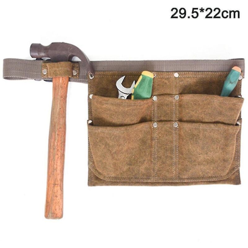 Hängende Garten-bauchtasche, Gürteltasche Aus Segeltuch Für Gartengeräte, Robuste Werkzeugtasche
