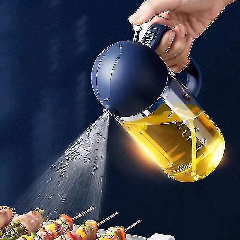2-in-1-sprühflasche Für Speiseöl, 500 Ml, Blau