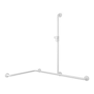 V&B Duschhandlauf Vicare Funktion 113,5x120,8x72,7cm, weiß, reversibel