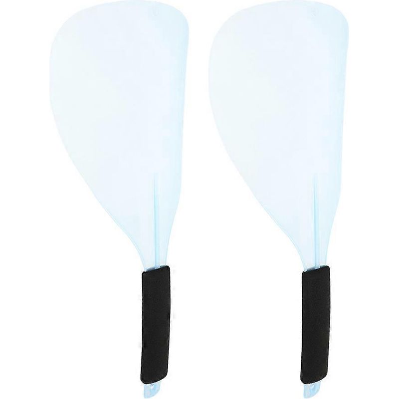 Set Mit 2 Transparenten Schutzhüllen Für Haarspray, Ideal Für Friseursalons. – 33,00 X 16,00 X 3,00 Cm – Blau