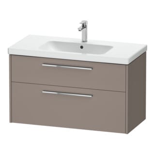 Duravit Waschtischunterschrank D-Code 98,4x55,5x46cm, 2 L, S, bas. ma, Gr. chr