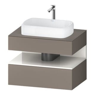 Duravit Waschtischunterschrank Qatego 80x55x60cm, w g/b m, Pl, 1 Schubkast.