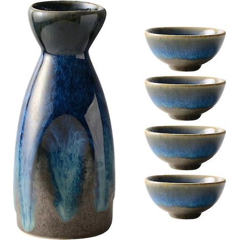 1 Keramik-sake-servierset