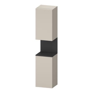 Duravit Hochschrank Qatego 40x36x1760cm, 2 T, B, An r, gra m/tau ma