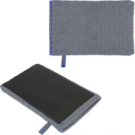 Suxm Blaue Dekontaminationshandschuhe (2er-pack), Dekontaminationstücher Für Die Autopflege, Kratzfeste Oberflächenvorbereitungshandschuhe Zum Polieren Und Reinigen Von Karosserien