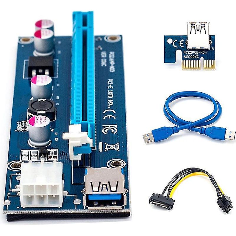 Hochleistungsfähiges Pci-e Usb 3.0-verlängerungskabel Für Bitcoin (btc)-miner