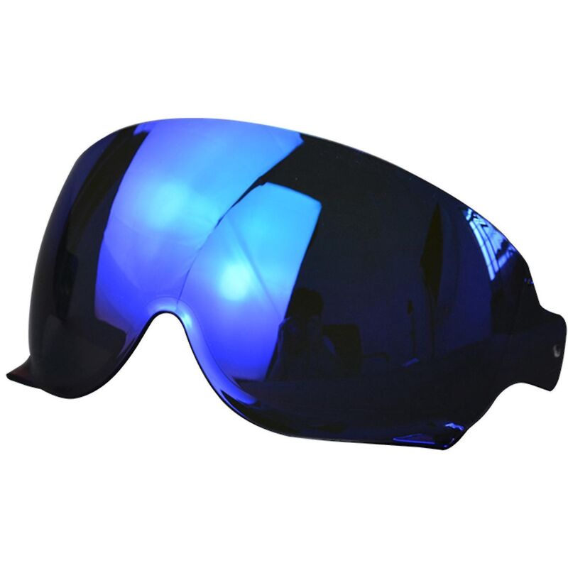 Ersatzvisier Für Shoei Jo Ex-zero Cj3 Helm, Windschutzscheibe, Blaue Linse