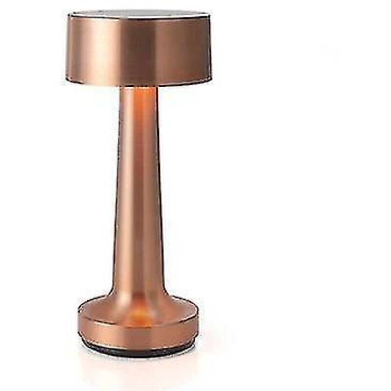 Wiederaufladbare, Berührungsempfindliche Bartischlampen (gold) - Bronze C
